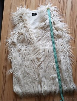 Kožušinová vesta F&F veľkosť M - 5