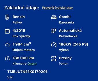 Škoda Octavia Combi RS 245 - 5