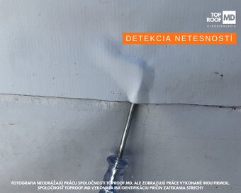 DETEKCIA NETESNOTÍ, iskrová skúška - 5