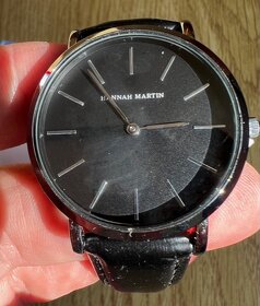 Cierne Unisex hodinky Hannah Martin - 5