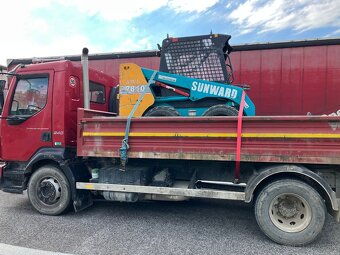 Predám Volvo FL 240, trojstranný sklápač, nosnosť 16 ton - 5