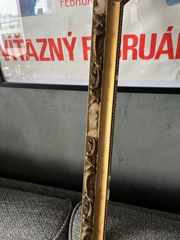 Retro masívny rám na obraz 110X60cm - 5