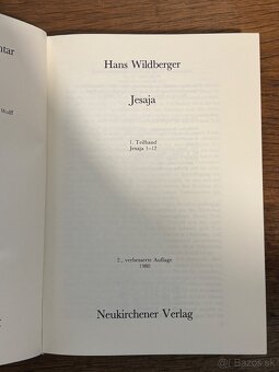 Knihy Biblický komentár Starého zákona: Izaiáš - 5