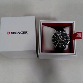 Predám hodinky Wenger 01.0643.108 komplet plus záručný list - 5