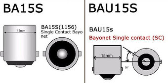 LED smerovky oranžové BA15S BAU15S CANBUS - 5