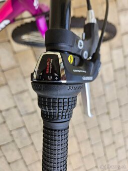Detský bicykel CTM Missy 24 fialový/ružový - 5