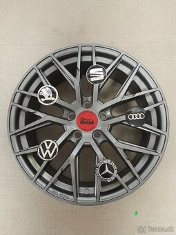 Alu disky R18 5x112 Et30 8J MAM RS4 PP Seat Audi Vw Škoda - 5