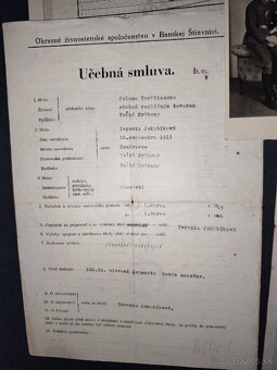 Stare vysvedčenia,dokumenty + fotka - 5