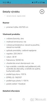LENORE LED luster / lampa / svietidlo - 5