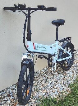Skladací elektrický bicykel 250W 48V 20 kolesá - 5