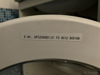 Práčka BOSCH Maxx 4 WFC 2067 - tr. A, 1000 ot., 4,5 kg, SLIM - 5