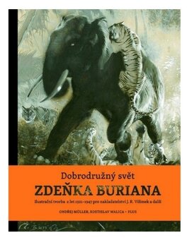 Knihy Zdeňka Buriana 5 ks,ve fólii nové - 5