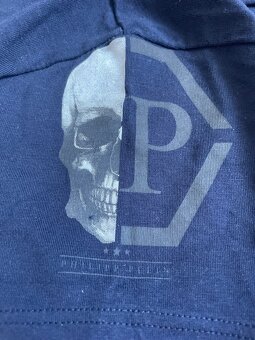 Philipp Plein dámske tričko – modré, veľkosť M - 5