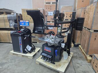 WEBER - Vyvažovačka LCD + prezúvačka s ramenom - 5