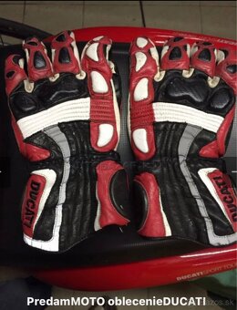 Predam MOTO oblecenieDUCATI ,prilba,cizmy,rukavice - 5