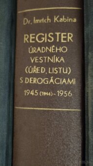 úradné vestníky - 5