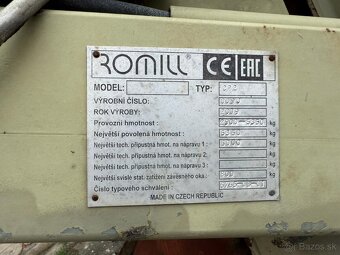 Romill CP2 drvička vlhkého kukuričného zrna - 5