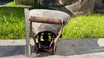 Tandemové sedačky + stupačky na predvojnové motocykle - 5