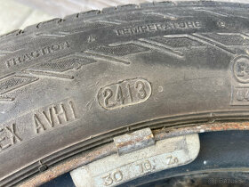 4 kusy plechové disky 4x108 + pneu Continental 175/65 R14 - 5