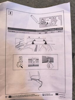 Pätky na stresný nosič Thule Rapid System - 5
