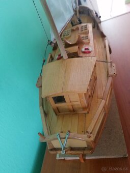 Veľký model lode handmade - 5