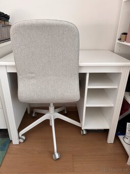 Biely stolík 90x52x73 (Ikea Brusali) - 5