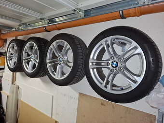 BMW M disky r18 5x120 zimna sada Continental 245/45 R18 - 5