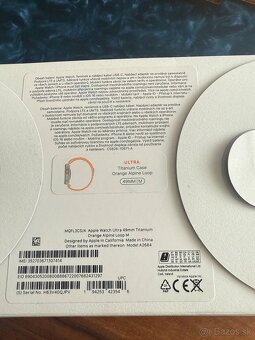 Apple Watch Ultra 1 komplet balenie - 5