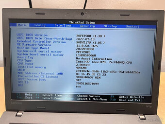 Predám funkčnú použitú matičnú dosku do notebooku T470p. - 5
