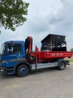 Autodoprava s hydraulickou rukou - 5