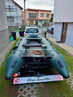 Gumený nafukovací čln Kolibri 360 + privesny vozík - 5