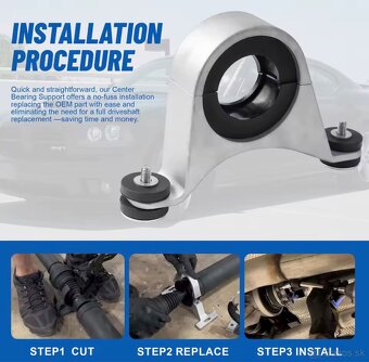 Pevný držiak kardanového ložiska - 5