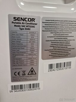 Mobilná klimatizácia Sencor SAC MT1230C - 5