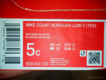 Detské topánočky Nike veľkosť 21 - 5