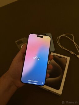 iPhone 15 Pro Max 256gb natural titanium - 5