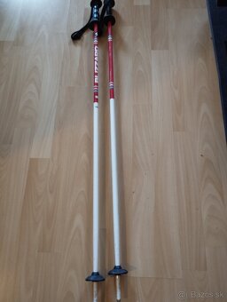 Predám detské lyže, lyžiarky a palice - 5