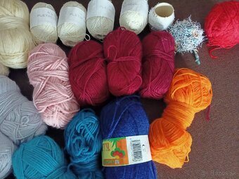 Vlna na pletenie + ihlice - 5