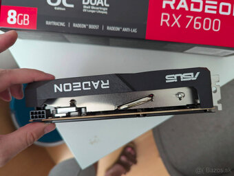 Predaj Grafická karta ASUS DUAL Radeon RX 7600 O8G V2 - 5