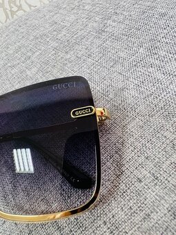 Damske gucci slnecne okuliare zlaty ram - 5
