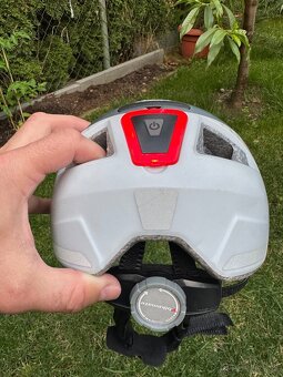 Detska prilba na bicykel s blikackou Bikemate - 5