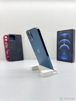 iPhone 12 PRO 128GB BLUE TOP STAV NOVÁ BATÉRIA 100% - 5
