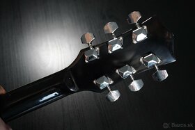 Elektroakustická gitara TIGER ACG4-BK plnej veľkosti -čierna - 5