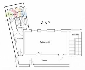 Kancelárske priestory 41,4 m2 s parkovacím miestom Piešťany, - 5