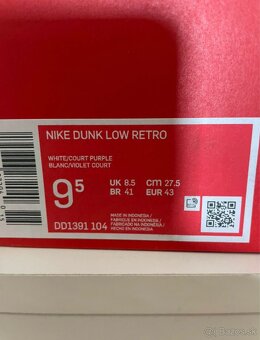 Nike dunk championship purple - 5