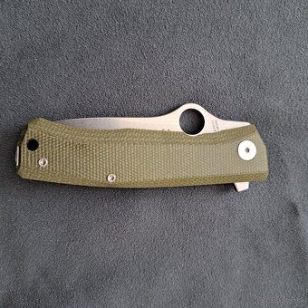 Spyderco Spymyto, Green Micarta - 5