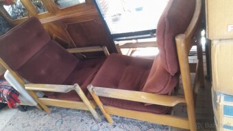 Ton kreslá 3kusy-150eur, A .Šuman-polokreslá 2kusy za 100eur - 5