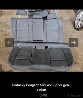 Sedacky Peugeot 508 W23, prva gen., sedan, predfacelift - 5