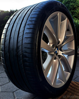 alu R19 5x120, dvojrozmer, orig. BMW 5, F10, F11 + pneu - 5