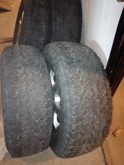 265/70 /r16 na diskoch 4ks, 6x139.7 / 67,1 - 5