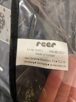 Pláštenka na autosedačku, zn. Reer - 2ks - 5